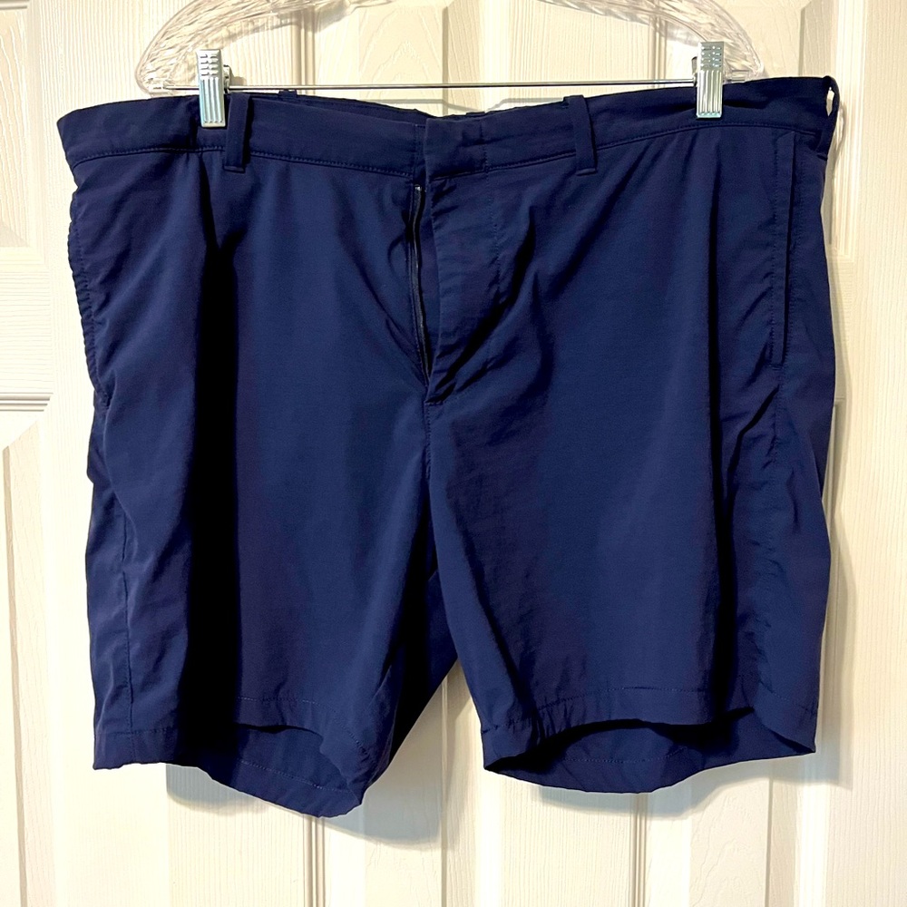 J. Crew 7” Tech Short, Navy Blue, Size 40